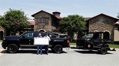 Winner of Richard Childress Truck Sweepstakes .